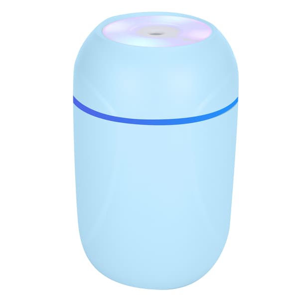 300 ml bærbar USB-lading Aromaoljediffuser Bilduftfrisker Blå Stille