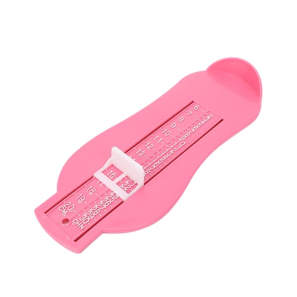 Fodmåler til børn Babysko Fødder Målelineal Skokøb Værktøj Pink