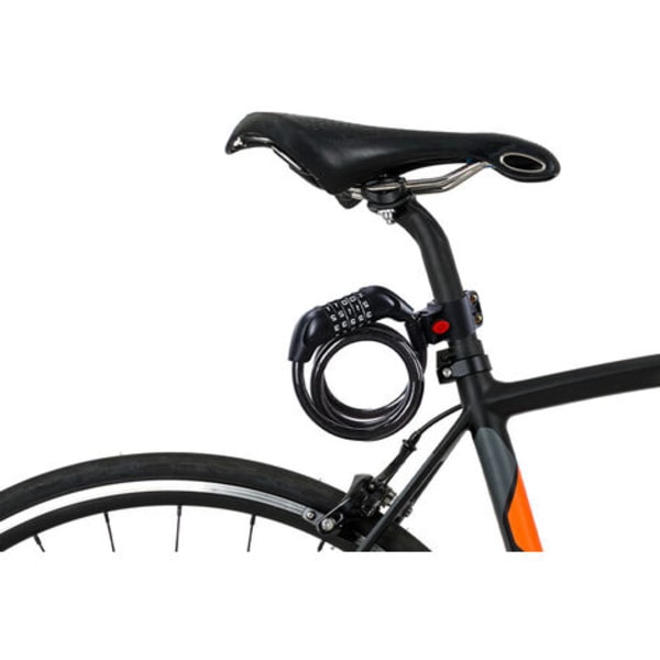 Cykellås 120cm 5-siffrigt digitalt kombinationslås för cykel Elfordon Case Dörrlås
