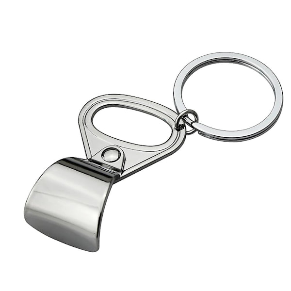 1 stk. oplukker kreativt design nøglering Multi-brug nøglering metal nøglering til nøgle dekoration flaske