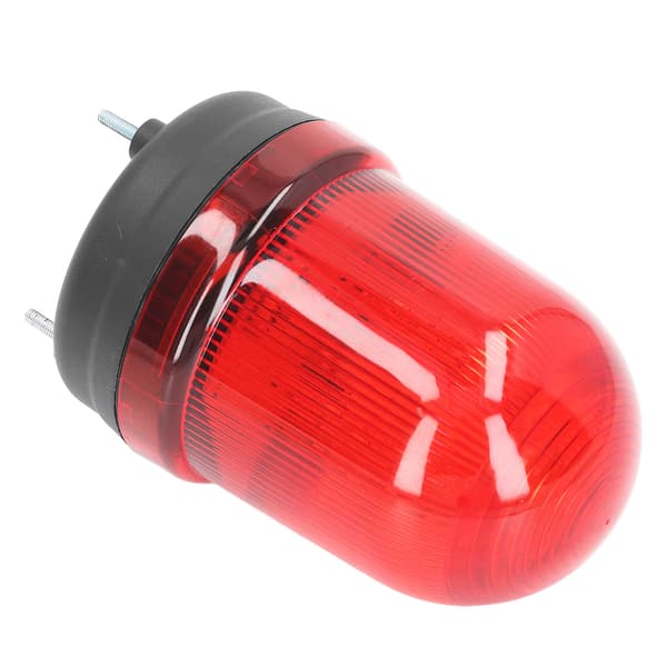 Industriel LED Roterende Strobe Mini Justerbar Lydløs Nødlys Værksted 220V