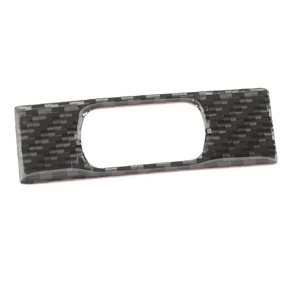 Karbonfiber Trykknapp Startbryter Deksel Trim Bilinteriørtilbehør Erstatning for Corvette C6 2005-2013