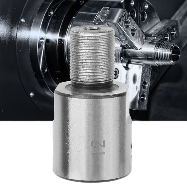 M14x1 Chuck Stang i Rustfrit Stål til K01-50/63 K02-50/63 Drejebænk Chuck 12mm
