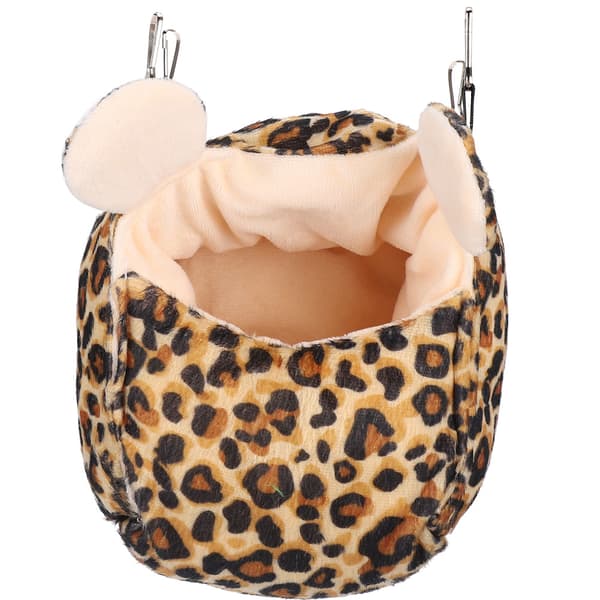 Hengende tykk hamster sukkerfly varmt hvilested bomullshus leopard
