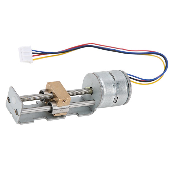 Mini Lineær Ledeskrue Slider 20mm Steppermotor DIY Liten Regulator