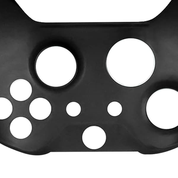 Gamepad silikone etui skridsikkert spilcontroller beskyttelsescover med tastehætter til XBOX ONE Slim Sort