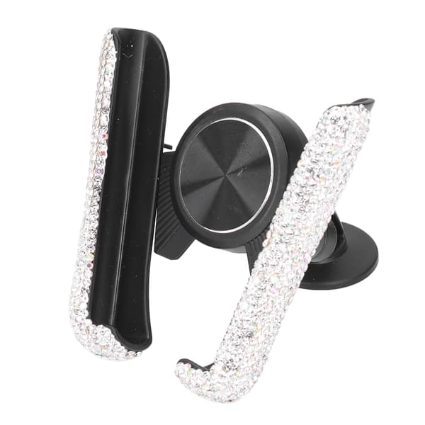Universal Justerbar Biltelefonholder Cradle Mount til Kvinder Piger Hvid