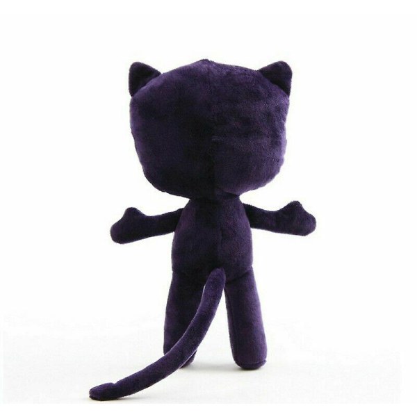 Rainbow Kingdom Pehmolelu Bartleby Cat täytetty nukke lahja purple