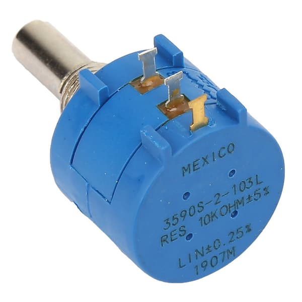 2W Høypresisjons Multi-Turn Trådlindet Potensiometer 3590S-2-103L 10k Ohm
