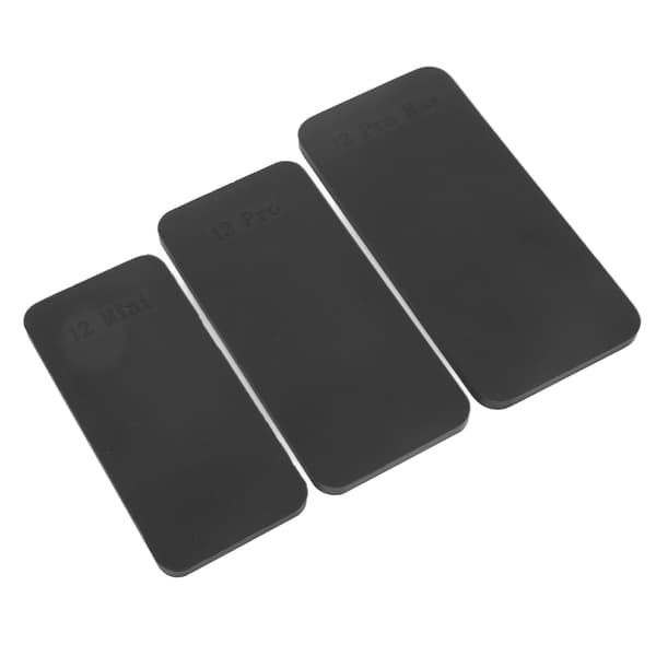 3 tommer LCD-skærm Reparationsmåtte Klæbemiddel Fjernelsespude til iPhone 12 Pro