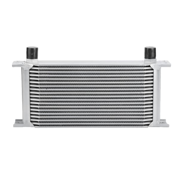 Britisk Type 19-rads motoroljekjøler radiatorsystem sølv