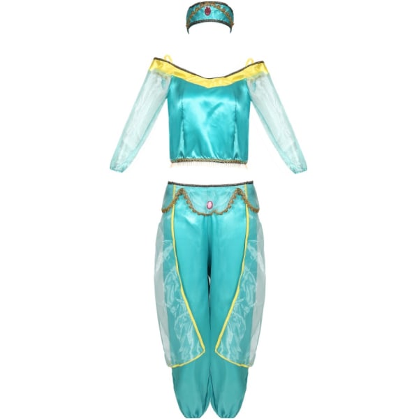 Cosplayn seksikäs Aladdin Jasmine -asu L