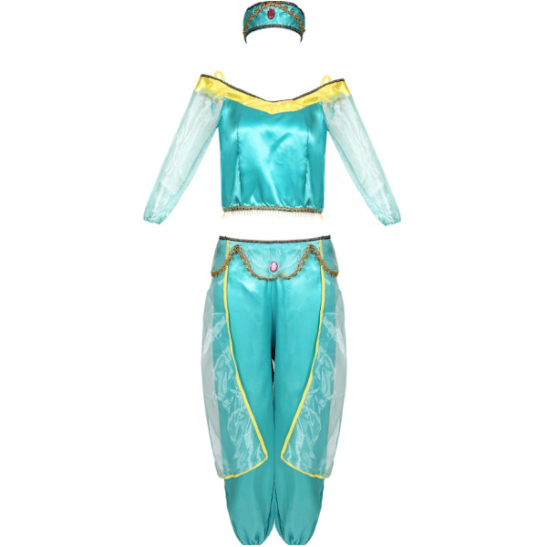 Cosplayn seksikäs Aladdin Jasmine -asu S