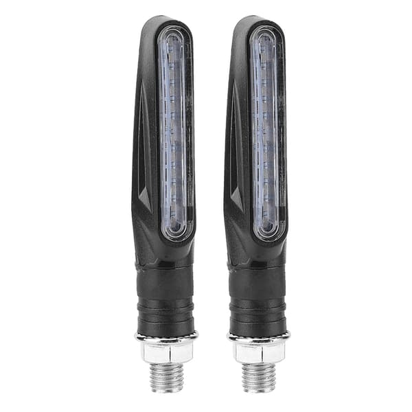 12 LED Universal Motorcykel Flydende Vand Blinklysindikator