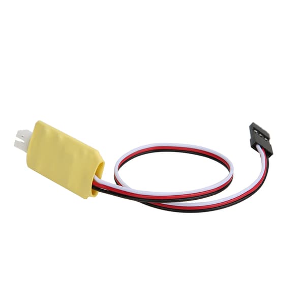 CH3 Control Winch Line Panel Gul utskiftningssats for 1/10 RC Crawler SCX10 bil