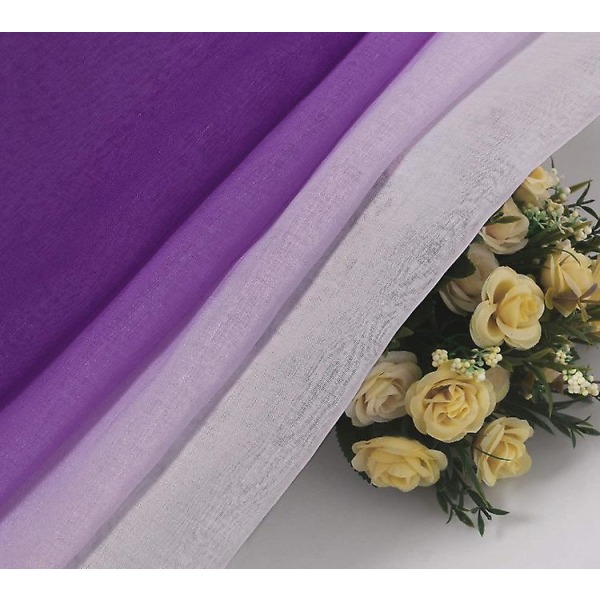 Gradient-oviverho, violetti, 1,32x2,14*2