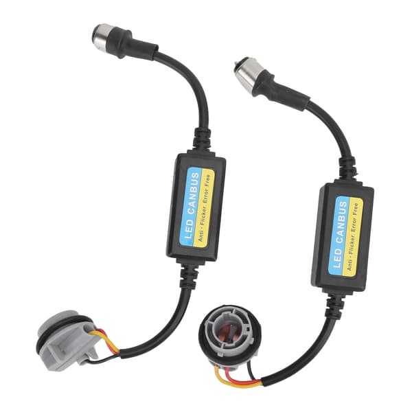 1157 LED Decoder 5W 12 24V Belastningsmodstand Blinklys Advarsel Canbus Fejlfri Annullering Bil