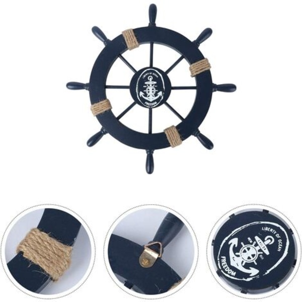 Medelhavet Ship Wheel Dekor Hemvägg Party Dekor