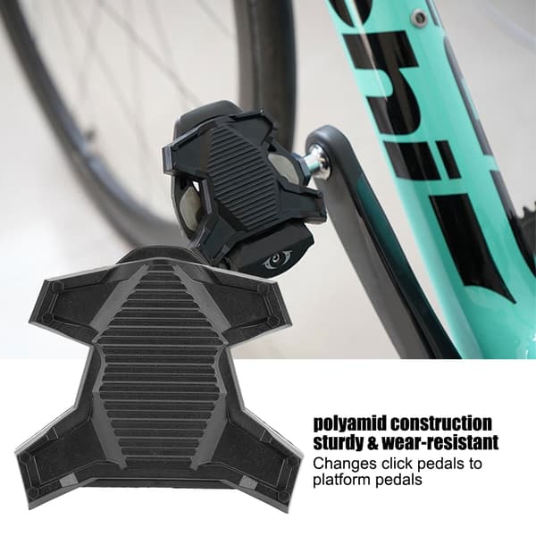 1 par landsvägscykelpedal Clipless Pedal Platform Adapter Convert (KEO)