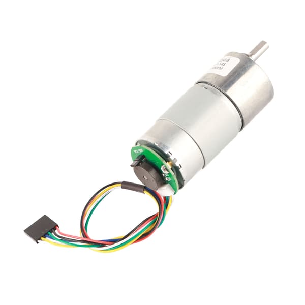 Højt drejningsmoment 12V 30 RPM DC gearmotor med encoder