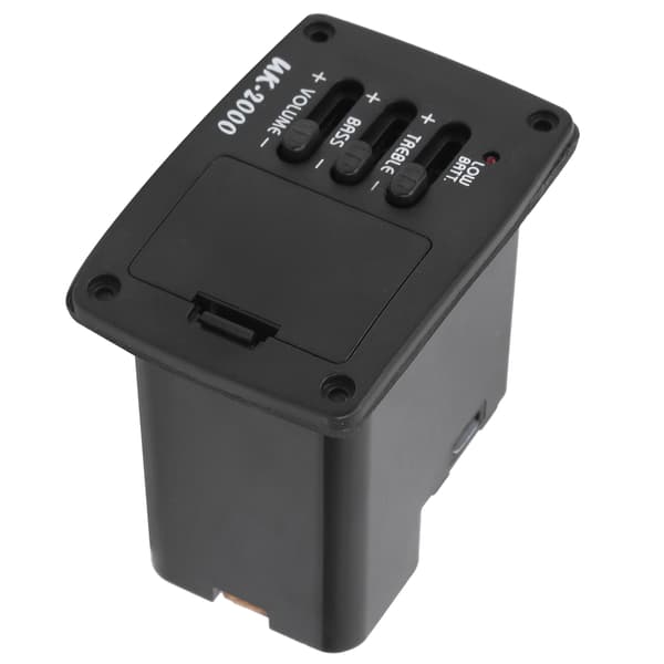 Ukulele Gitar Pickup med 12dB Equalizer Musikkinstrumenttilbehør