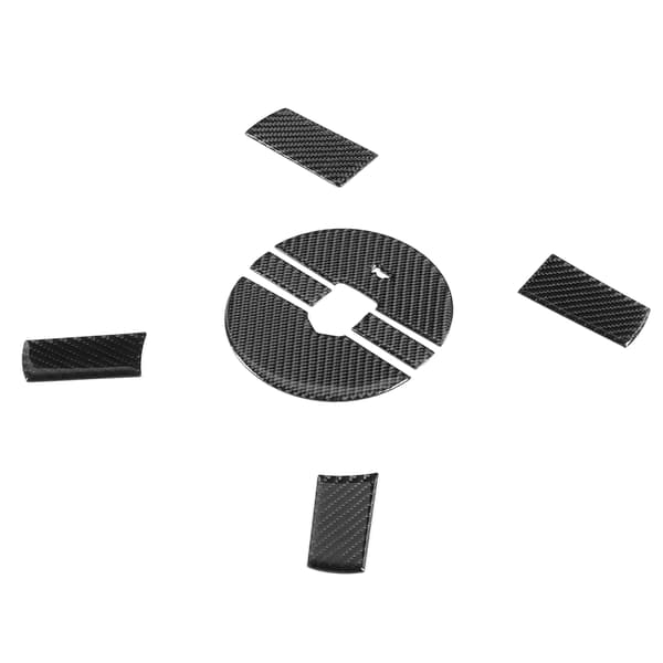 8 stk. Carbon Fiber Decal Knap Cover Trim Kit til Dodge Challenger 2008 2010B
