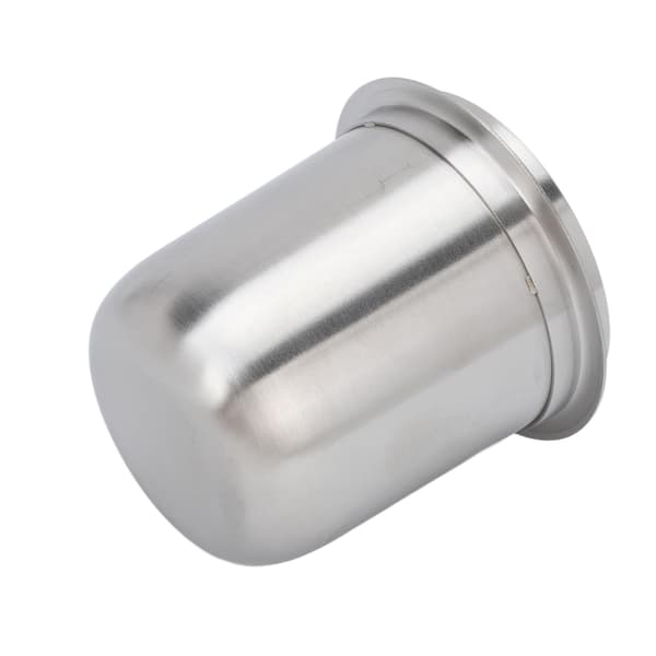 150 ml 58 mm Universal Håndfri Doseringsring i Rustfritt Stål for Kaffemaskin Sølv
