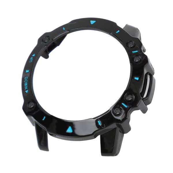 Amazfit Falcon Svart Blå Stötsäker Fulltäckande Klockfodral Bumper Ram