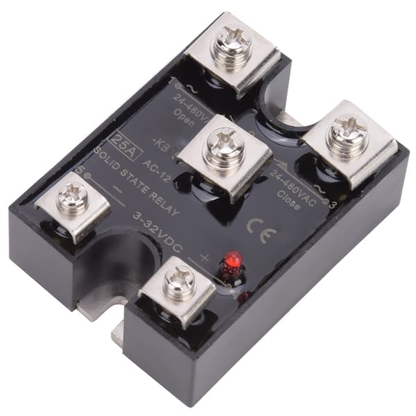 BERM KB25DA 25A Solid State Relay 1NO1NC DC-styrt AC SSR