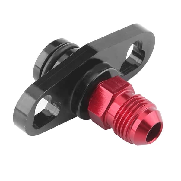 Bil Drivstoff Rail Trykk Regulator Adapter med Fittings for Mitsubishi Evo 1 2 3ECLIPSE DSM