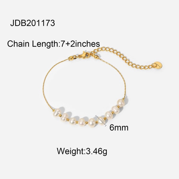 Armbånd Pearl Daily Outfit Metallic Element B1444