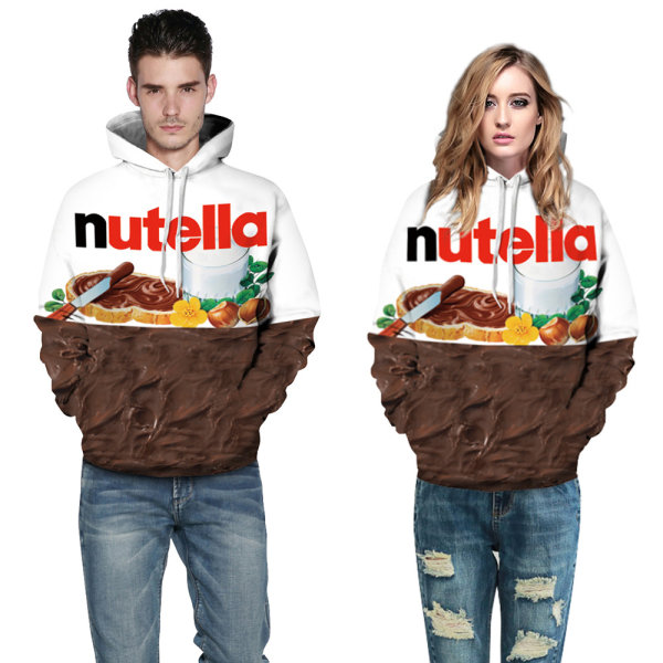 3D Ramen hættetrøje Chocolates L