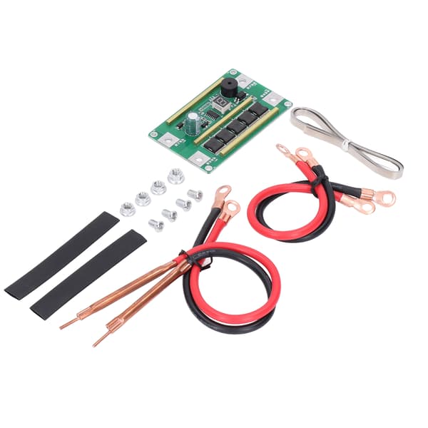 PCB Sveisemaskin DIY Punktsveiser Kit Batterilagring Loddekretskort Bare Metallsett