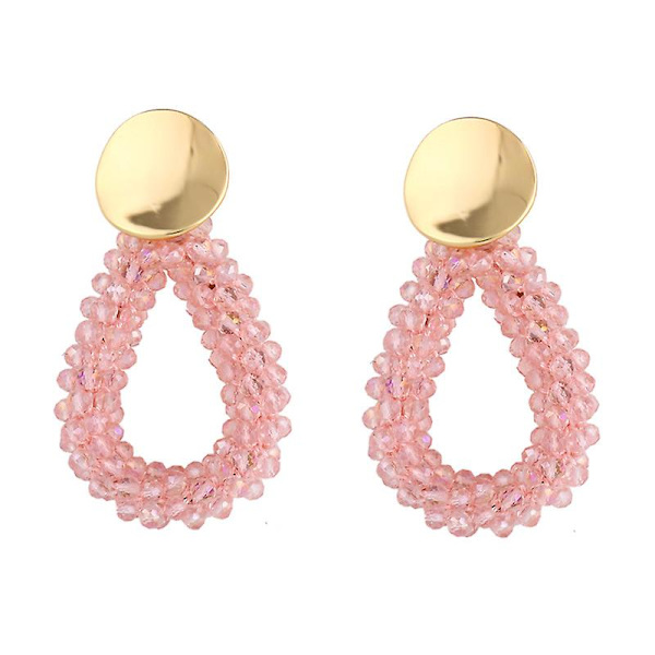 Korvakorut Vintage Zirkoni Geometry Stud Muotikorut Ac9323 Beige