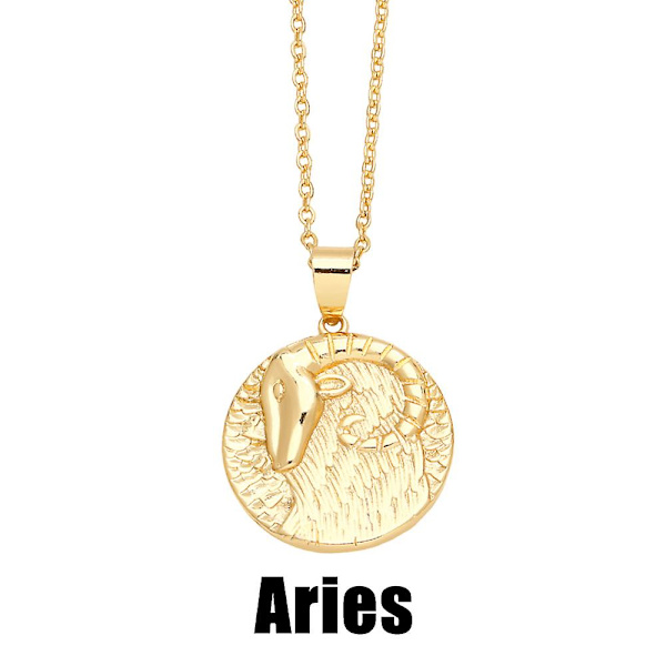 Halsband Vintage Zircon Constellation Modesmycken Ac8505 Virgo
