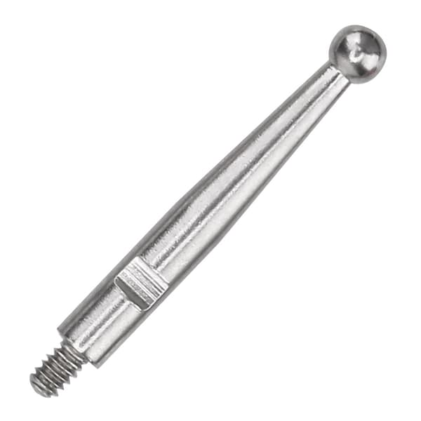 Wolframstål Ruby Tip Lax Tail Slide Rail Måleinstrument Nål M1.4 Indikator Probe #6