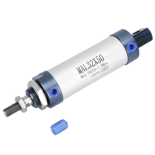 32 mm Mini Pneumatisk Luftsylinder Aluminiumlegering 50 mm Slaglengde