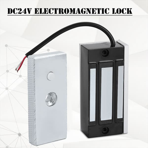 60KG Mini DC24V Elektromagnetisk Lås