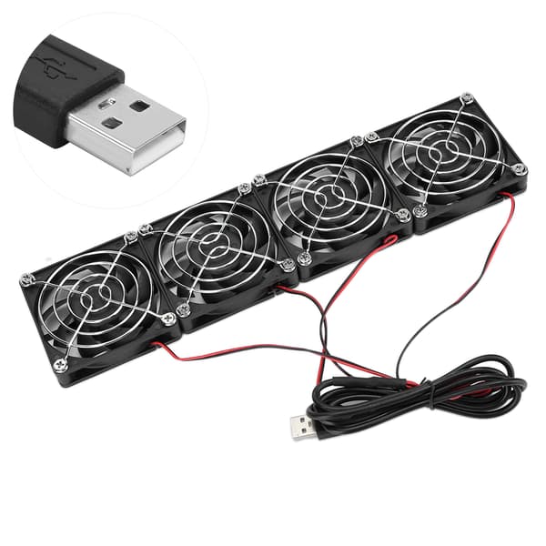 ASUS RTAC5300 R7900 R8000 Router Køleventilator 5V USB Strøm ABS Computertilbehør