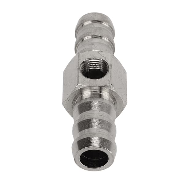 Rostfritt stål 304 Bränsletryckssensoradapter 12,7 mm ID 1/2 tum Högpresterande gummi