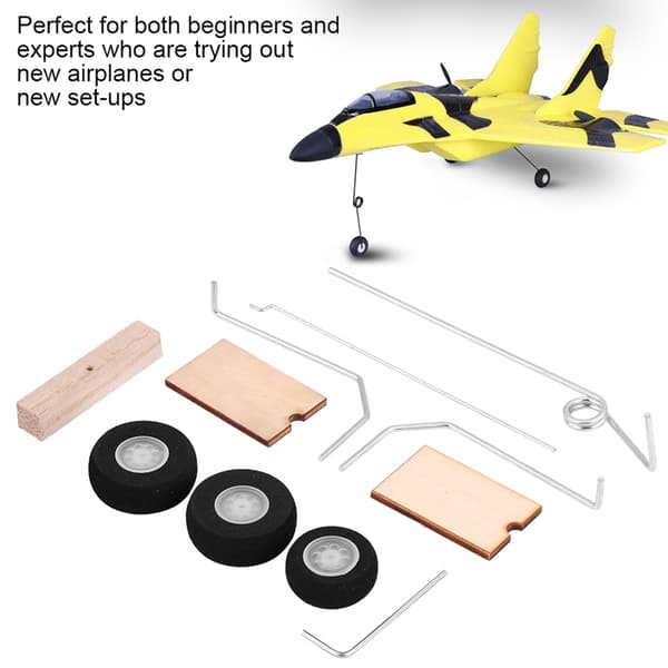 Universal DIY Landingsstel Hjul Sæt til KT Fastvingede Modelfly RC Tilbehør