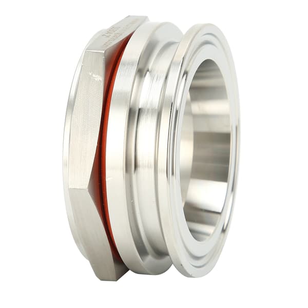 Rustfritt stål 2 tommers Tri Clamp sveiseløs Ferrule Adapter Sett Bryggeutstyr