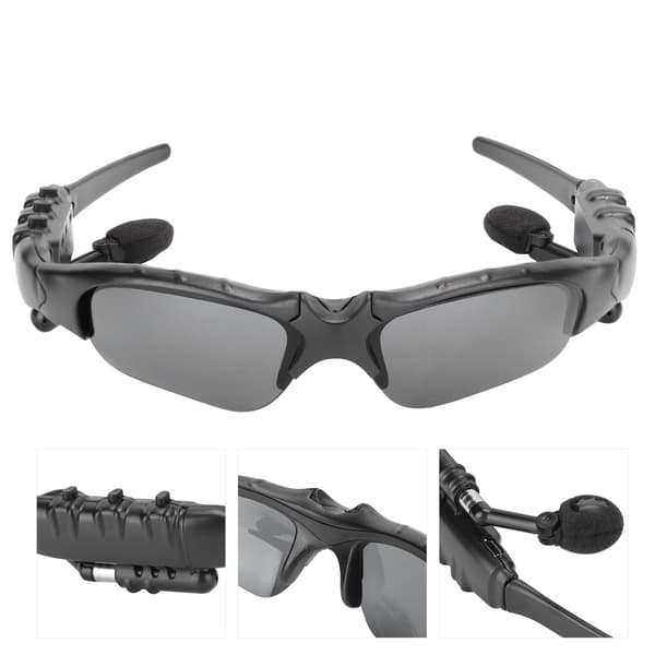 Bluetooth Smart Solglasögon Utomhus Headset Körglasögon Hörlurar