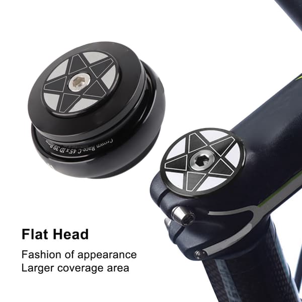 44 mm rett rør sykkelstyre ekstern lagring headset sykkeltilbehør