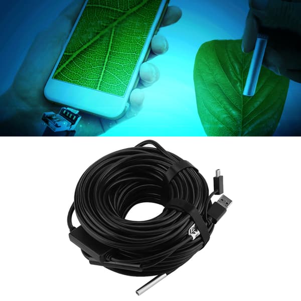 720P vanntett USB-endoskop for rør- og bilinspeksjon - 20m