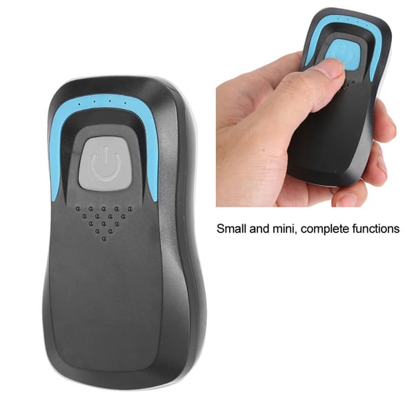 Trådløs Bluetooth RFID-kortlæser 5 kort Sort IC 13,56Mhz scanner