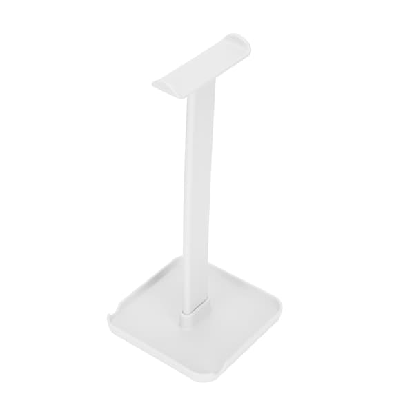Multifunktionel Pladsbesparende Holdbar Robust Stabil Lys Farve Headset Stand Hvid