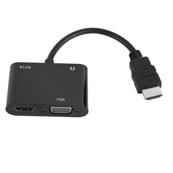 HD Multimedia Interface till VGA HD Multimedia Interface Adapter 1920x1080 HDTV Adapter för Dator Skrivbord Laptop PC