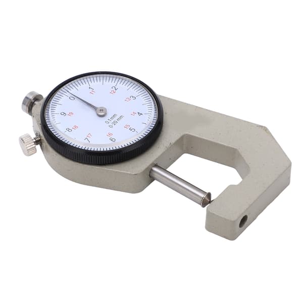 Bærbar Klar Skala Pointer Display Holdbar Tykkelse Mikrometer 0-20 mm Skarp Hode