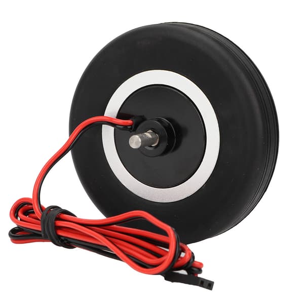 65mm Gummihjul Bromssystem med 4mm Axel för RC Flygplan